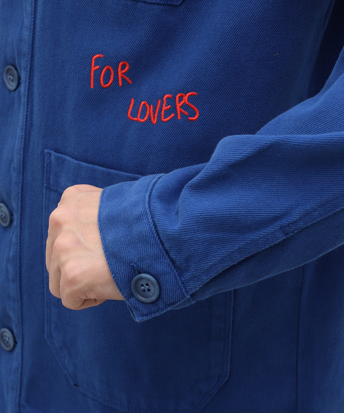 417 EDIFICE（フォーワンセブンエディフィス）の「ENCRE / アンクレ Jacket（カバーオール・メンズ・ホワイト/ブラック/ブルー/ブルー系その他・FREE）」の15枚目の写真