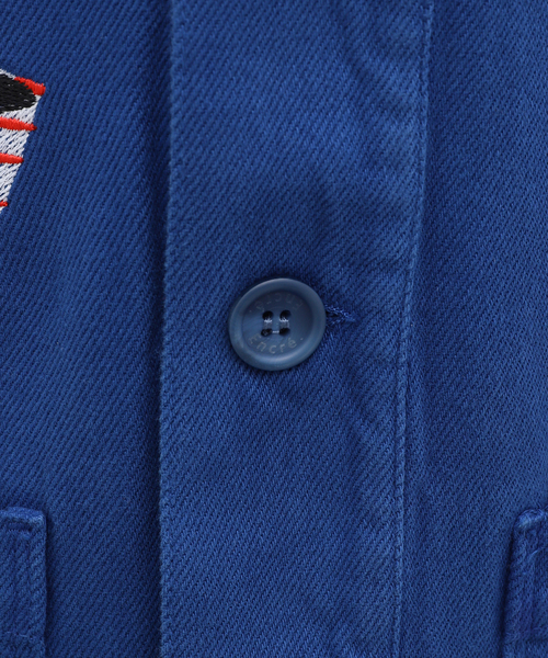 417 EDIFICE（フォーワンセブンエディフィス）の「ENCRE / アンクレ Jacket（カバーオール・メンズ・ホワイト/ブラック/ブルー/ブルー系その他・FREE）」の9枚目の写真