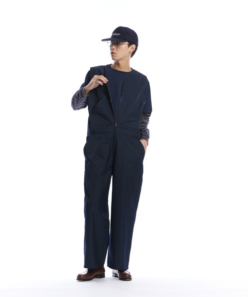 セール】Cross Shoulder Overalls / クロスショルダー