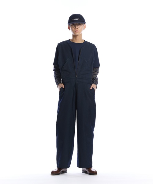 セール】Cross Shoulder Overalls / クロスショルダーオーバーオール