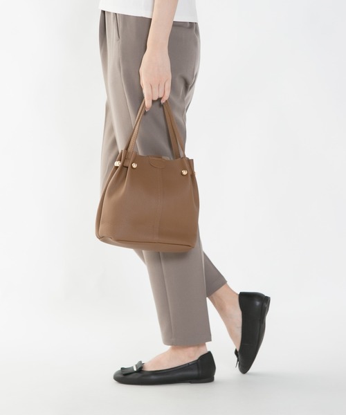 Luceat(ルーチェット)の「【Luceat/ルーチェット】バッドミニショルダーバッグ(ショルダーバッグ・レディース・ホワイト/ブラック/ベージュ/キャメル・ONE SIZE)」の22枚目の写真