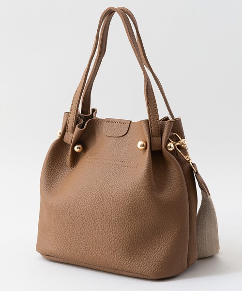 Luceat(ルーチェット)の「【Luceat/ルーチェット】バッドミニショルダーバッグ(ショルダーバッグ・レディース・ホワイト/ブラック/ベージュ/キャメル・ONE SIZE)」の10枚目の写真