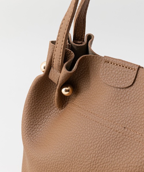 Luceat(ルーチェット)の「【Luceat/ルーチェット】バッドミニショルダーバッグ(ショルダーバッグ・レディース・ホワイト/ブラック/ベージュ/キャメル・ONE SIZE)」の11枚目の写真