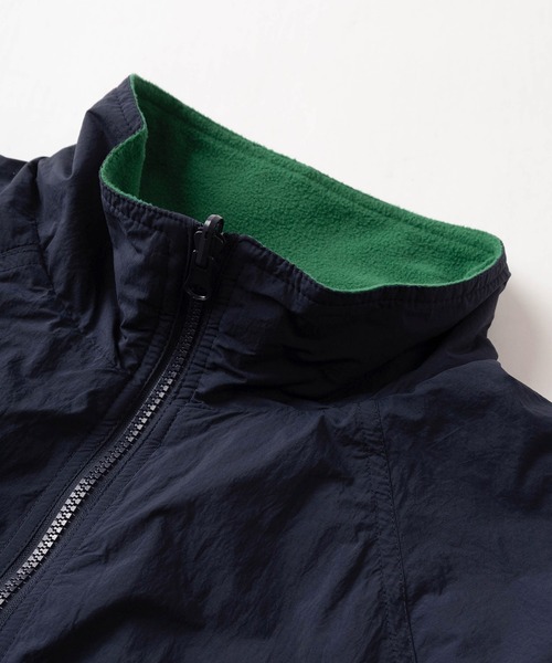 CONVERSE(コンバース)の「【CONVERSE/コンバース】ブランドネーム&チャックテイラー ワンポイント刺繍デザイン リバーシブルジャケット/スタンドカラーブルゾン(ブルゾン・メンズ・ネイビー/ブラック/ベージュ・M/L/XL)」の10枚目の写真