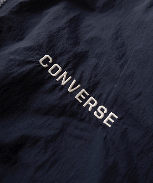 CONVERSE(コンバース)の「【CONVERSE/コンバース】ブランドネーム&チャックテイラー ワンポイント刺繍デザイン リバーシブルジャケット/スタンドカラーブルゾン(ブルゾン・メンズ・ネイビー/ブラック/ベージュ・M/L/XL)」の11枚目の写真