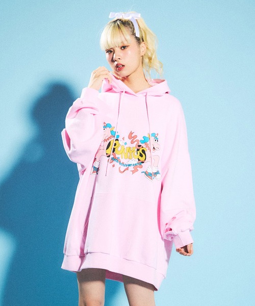 【セール】10thユニコーンビッグスウェットパーカー（パーカー）｜PUNYUS（プニュズ）