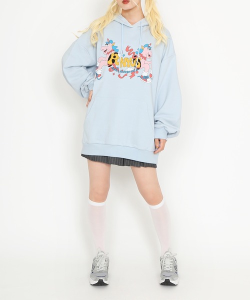 【セール】10thユニコーンビッグスウェットパーカー（パーカー）｜PUNYUS（プニュズ）