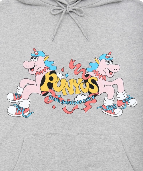 【セール】10thユニコーンビッグスウェットパーカー（パーカー）｜PUNYUS（プニュズ）