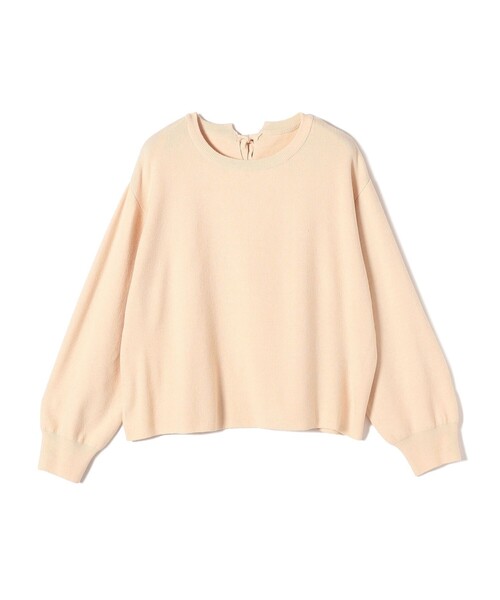 SHIPS Colors:〈手洗い可能〉バックリボン ニット セットアップ（ニット/セーター）｜SHIPS Colors（シップス カラーズ）