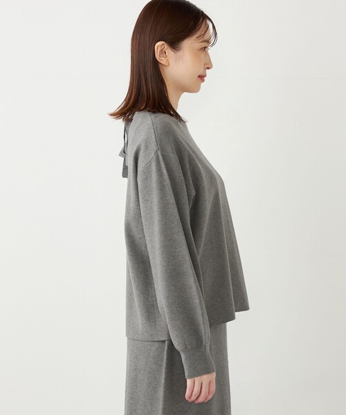 SHIPS Colors:〈手洗い可能〉バックリボン ニット セットアップ（ニット/セーター）｜SHIPS Colors（シップス カラーズ）