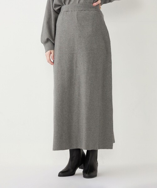 SHIPS Colors:〈手洗い可能〉バックリボン ニット セットアップ（ニット/セーター）｜SHIPS Colors（シップス カラーズ）