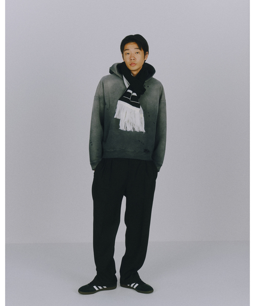 FRED PERRY（フレッドペリー）の「FRED PERRY for JOURNAL STANDARD Tennis Trousers（その他パンツ・メンズ・ブラック/ブラウン・MEDIUM/LARGE）」の14枚目の写真