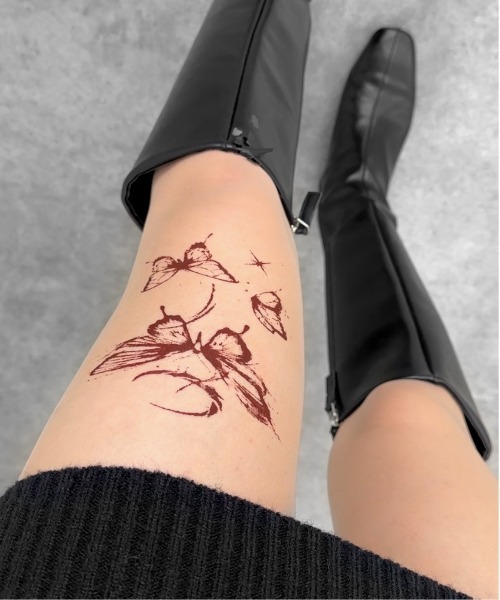 タトゥータイツ タトゥー タイツ Tattoo タトゥー ストッキング 20デニール☆7