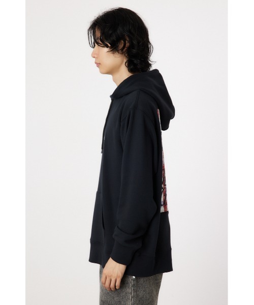 RODEO CROWNS WIDE BOWL(ロデオクラウンズワイドボウル)の「flag patch フーディー(スウェット・メンズ・ブラック/杢グレー/オフホワイト・MEDIUM/LARGE)」の10枚目の写真