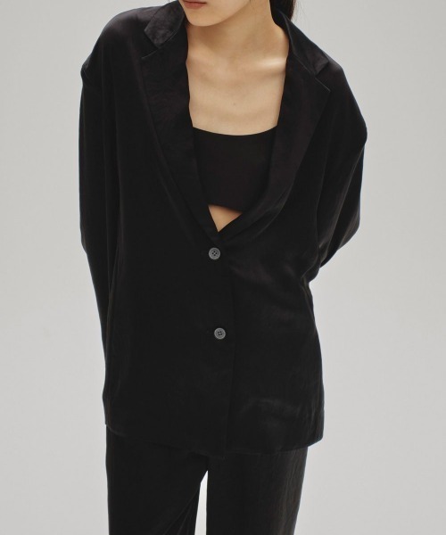 TODAYFUL（トゥデイフル）の「TODAYFUL Satin Over Jacket サテン