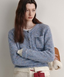 Fano Studios]22ss 千鳥柄カーディガン