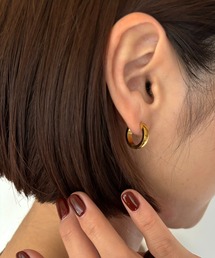 Diliraba（ディリラバ）の「【Diliraba】サージカルステンレス フープピアス C（ピアス（両耳用））」