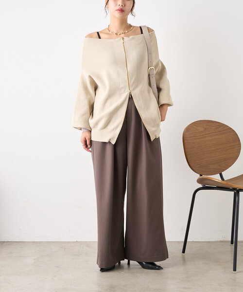 リニューアル】トロミタックワイドパンツ2（その他パンツ
