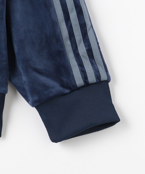 adidas Originals（アディダスオリジナルス）の「＜adidas Originals＞ ベッケンバウアー ベロア トラック トップ（ブルゾン・メンズ・グレー/ネイビー/ベージュ・M/L/XL）」の6枚目の写真