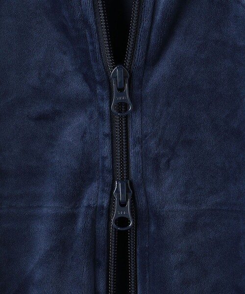 adidas Originals（アディダスオリジナルス）の「＜adidas Originals＞ ベッケンバウアー ベロア トラック トップ（ブルゾン・メンズ・グレー/ネイビー/ベージュ・M/L/XL）」の9枚目の写真