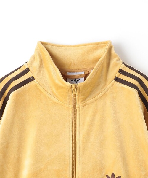 adidas Originals（アディダスオリジナルス）の「＜adidas Originals＞ ベッケンバウアー ベロア トラック トップ（ブルゾン・メンズ・グレー/ネイビー/ベージュ・M/L/XL）」の13枚目の写真