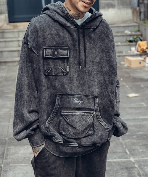Subciety(サブサエティ)の「Tactical hoodie(ベスト・メンズ・ブラック/グレー・SMALL/X-LARGE/LARGE/MEDIUM)」の18枚目の写真