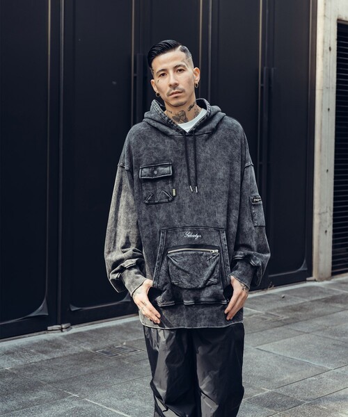 Subciety(サブサエティ)の「Tactical hoodie(ベスト・メンズ・ブラック/グレー・SMALL/X-LARGE/LARGE/MEDIUM)」の19枚目の写真