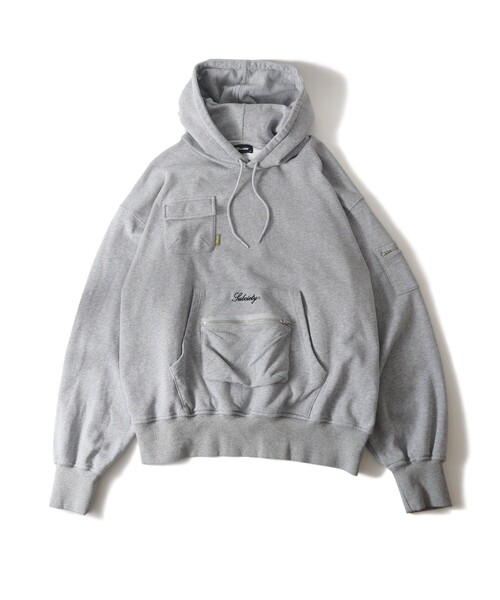 Subciety(サブサエティ)の「Tactical hoodie(ベスト・メンズ・ブラック/グレー・SMALL/X-LARGE/LARGE/MEDIUM)」の20枚目の写真