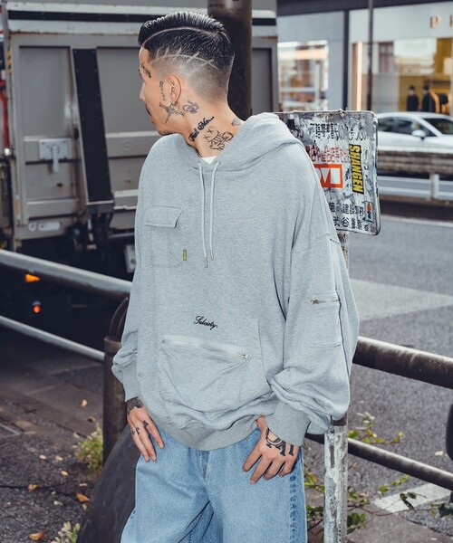 Subciety(サブサエティ)の「Tactical hoodie(ベスト・メンズ・ブラック/グレー・SMALL/X-LARGE/LARGE/MEDIUM)」の21枚目の写真