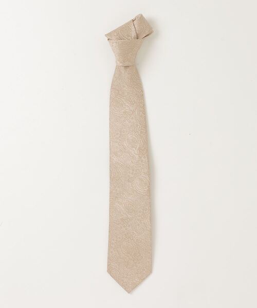 TOKYO SHIRTS（トウキョウシャツ）の「絹100% ベーシックネクタイ（ネクタイ・メンズ・ネイビー系1/シルバー系3/グレー系1/ベージュ系2/シルバー系1/ネイビー系2/ネイビー系7/シルバー系2/ベージュ系1/ベージュ系3/ネイビー系3/ネイビー系4/ネイビー系5/ネイビー系6/グレー系2/グレー系3・FREE）」の4枚目の写真