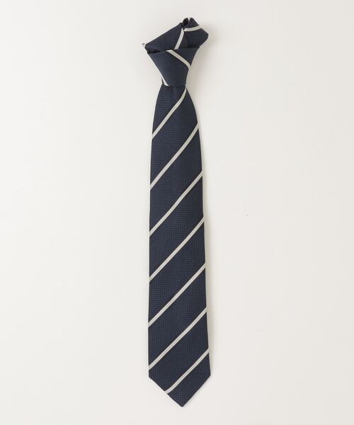TOKYO SHIRTS（トウキョウシャツ）の「絹100% ベーシックネクタイ（ネクタイ・メンズ・ネイビー系1/シルバー系3/グレー系1/ベージュ系2/シルバー系1/ネイビー系2/ネイビー系7/シルバー系2/ベージュ系1/ベージュ系3/ネイビー系3/ネイビー系4/ネイビー系5/ネイビー系6/グレー系2/グレー系3・FREE）」の12枚目の写真
