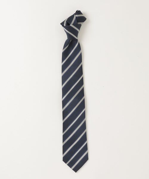 TOKYO SHIRTS（トウキョウシャツ）の「絹100% ベーシックネクタイ（ネクタイ・メンズ・ネイビー系1/シルバー系3/グレー系1/ベージュ系2/シルバー系1/ネイビー系2/ネイビー系7/シルバー系2/ベージュ系1/ベージュ系3/ネイビー系3/ネイビー系4/ネイビー系5/ネイビー系6/グレー系2/グレー系3・FREE）」の13枚目の写真