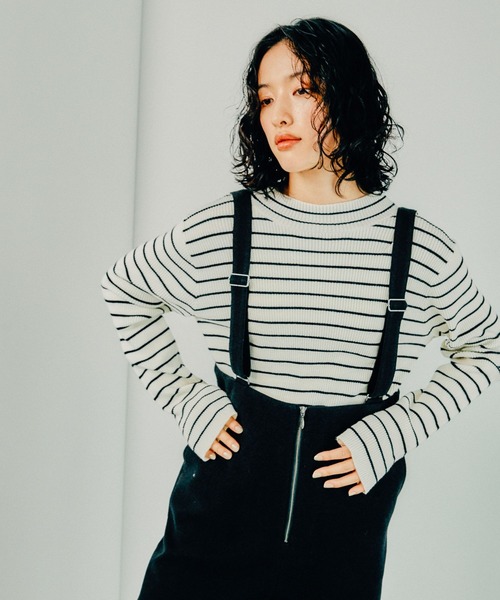 LEPSIM（レプシィム）の「メルトンサス付きパンツ　147614（その他パンツ・レディース・ブラック/グレー・FREE）」の8枚目の写真