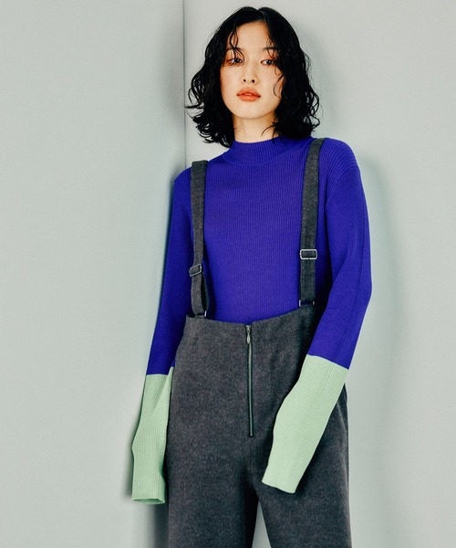 LEPSIM（レプシィム）の「メルトンサス付きパンツ　147614（その他パンツ・レディース・ブラック/グレー・FREE）」の10枚目の写真