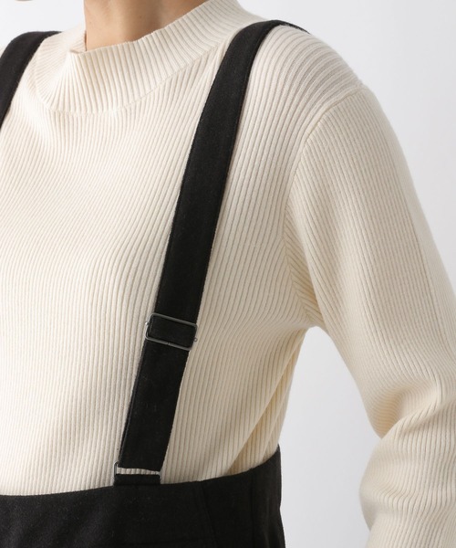 LEPSIM（レプシィム）の「メルトンサス付きパンツ　147614（その他パンツ・レディース・ブラック/グレー・FREE）」の4枚目の写真