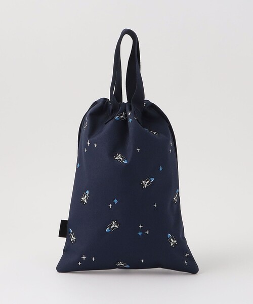 MEI（メイ）の「【別注】＜MEI＞シューズ バッグ（ユニバース） / キッズ（トートバッグ・キッズ・ネイビー・FREE）」の3枚目の写真