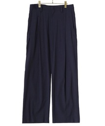 URU / ウル : WOOL RAYON SILK - 1 TUCK PANTS : 24SWRS04[COR]
