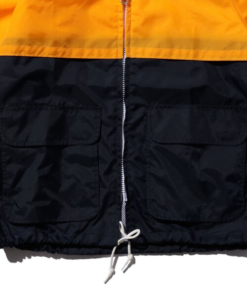 BEAMS PLUS/ネイビー ナイロンジャケット ジッパー付き BEAMS PLUS (BEAMS PLUS) [Special order] ENGINEERED GARMENTS