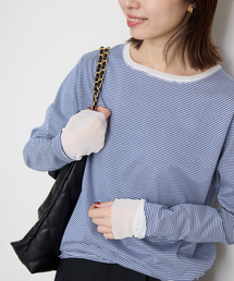 SLOBE IENA | 《追加10》レイヤードスリーブロンTEE(Tシャツ/カットソー)