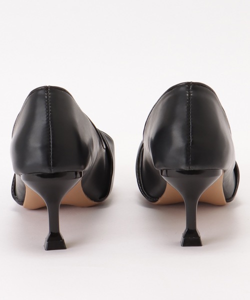 DonaMiss レザー　パンプス　24EEE 極美品 DonaMiss レザー パンプス 24EEE 極美品