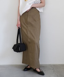 select MOCA | リネンライクフロントスリットタイトスカート(スカート)