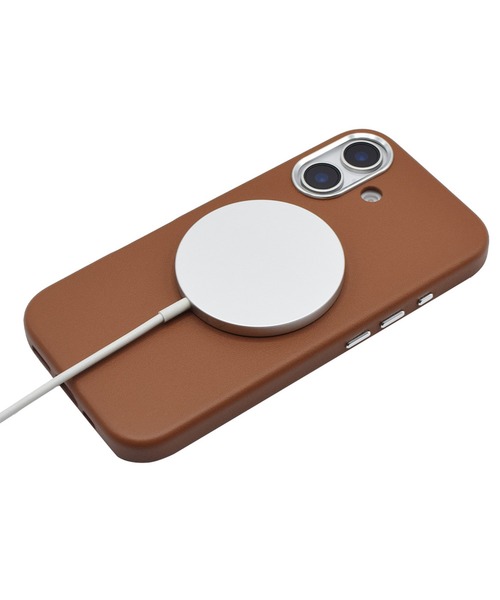 Real Leather Mag Case スマホケース iPhoneケース iPhone16 16Pro