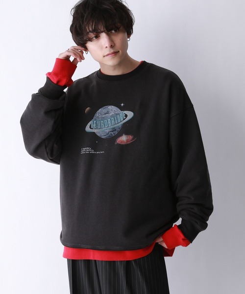 RAGEBLUE（レイジブルー）の「ヴィンテージライク/オーバーサイズバンドスウェット（スウェット・メンズ・ブラック/ブラック系その他2/ブラック系その他/ブラック系その他3・MEDIUM/LARGE）」の20枚目の写真