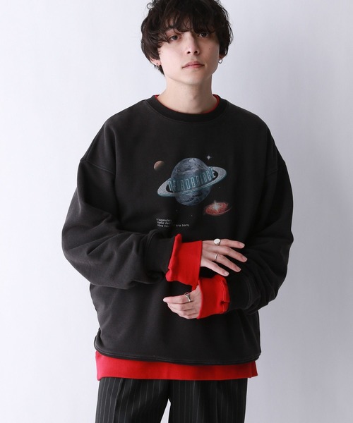 RAGEBLUE（レイジブルー）の「ヴィンテージライク/オーバーサイズバンドスウェット（スウェット・メンズ・ブラック/ブラック系その他2/ブラック系その他/ブラック系その他3・MEDIUM/LARGE）」の19枚目の写真