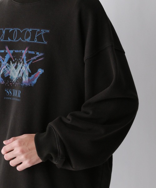 RAGEBLUE（レイジブルー）の「ヴィンテージライク/オーバーサイズバンドスウェット（スウェット・メンズ・ブラック/ブラック系その他2/ブラック系その他/ブラック系その他3・MEDIUM/LARGE）」の12枚目の写真