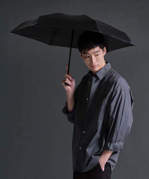 Wpc.(ダブリュピーシー)の「★go-koh 遮光スーパーコンパクト(折りたたみ傘・メンズ・ブラック・FREE)」の2枚目の写真