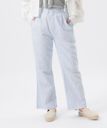 BEAMS BOY | ストライプ チェック スラックス(スラックス)