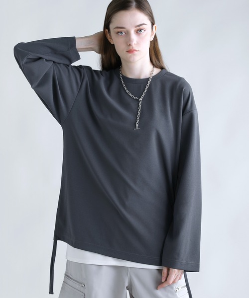 ドライアムンゼンサイドコードロングスリーブカットソー（Tシャツ