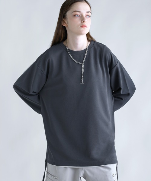 ドライアムンゼンサイドコードロングスリーブカットソー（Tシャツ