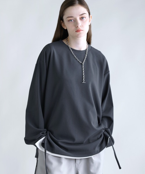 ドライアムンゼンサイドコードロングスリーブカットソー（T